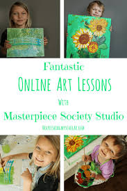 Fantastic Online Art Lessons With Masterpiece Society Studio Nourishing My Scholar Take the next step in your artistic journey.