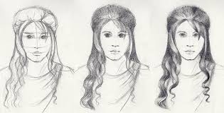 This tutorial shows how to draw female hair with three different hairstyle variations including natural looking, straight and curly hair. How To Draw Hairstyles 5 Styles To Draw Craftsy