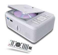 Rca Lcd Home Theater Projector With Dvd Player And Bluetooth White Rpj140 Walmart Com
