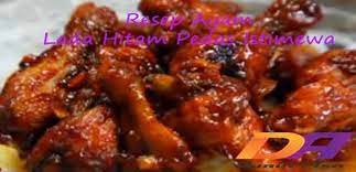 Resep Ayam Lada Hitam Pedas Istimewa Resep Ayam Resep Resep Masakan