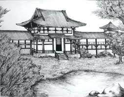 Apprendre dessiner un paysage japonais facile : Epingle Par Mega Tron Sur Nice Dessin Paysage Dessin De Paysage Facile Crayon A Dessiner