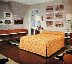 Retro Midcentury Modern Vintage Interior Design 60s Bedroom Vintage Interior Design Contemporary Bedroom Design Interior Design