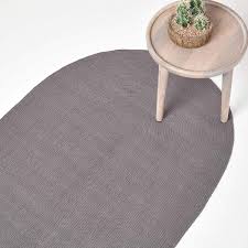 Check spelling or type a new query. Homescapes Dark Grey Handmade Braided Oval Rug For Bedroom Living Room Reversible Woven Cotton Small Rug 50 X 80 Cm Amazon Co Uk Home Kitchen