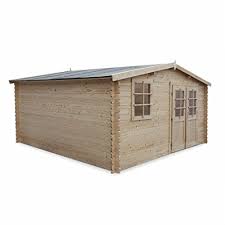 Alice S Garden Abri De Jardin Boscodon En Bois Fsc De 164m Structure En Madriers 34mm Sapin Seche Abri De Jardin Bois Abri De Jardin Abri