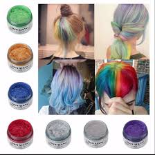 Temporary Hair Wax Hair Color Hair Wax Diy Hair Color Grey Hair Dye
