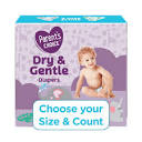 Parent's Choice Dry & Gentle Diapers (Choose Your Size & Count ...