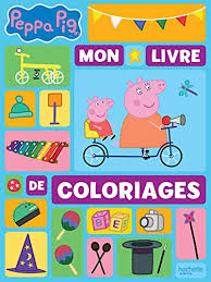 Si tu préfères colorier en ligne sur. Coloriage Peppa Pig Livres Et Dessins De Peppa Pig A Imprimer Zamuztoi