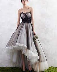 Black And White Tulle High Low Layered Long Formal Dress Pm1261 Prom Dresses Sleeveless Sweetheart Evening Dress Black Ball Gown