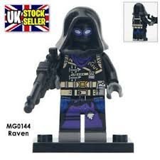 I Have Raven Fortnite Skin Custom Lego Minifigure For Sale In The Uk Fortnite Custom Lego Lego Minifigures Lego Dc