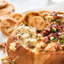 Cheese And Bacon Dip Recipe Bacon Dip Recipetin Eats Bacon Cheese Dips