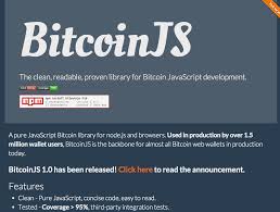 Http Bitcoinjs Org The Clean Readable Proven Library For Bitcoin Javascript Development Bitcoin Business Bitcoin Money Today