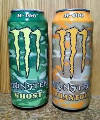 Rare Monster Energy M 100 Ghost Phantom 1 Each Full 16 Oz Cans Ebay In 2021 Monster Energy Monster Energy Drink Monster