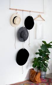 Tendance Deco Sur Pinterest Porte Manteau Diy Rangement Mural Chapeaux Suspendus