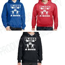Details About Floss Like A Boss Hoodie Backpack Kid Dance Sweatshirt