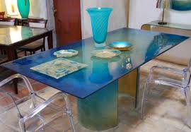 Relaxing Marine Glass Collection Dining Table Dining Table Rectangle Glass Dining Room Table Glass Dining Room Table