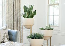 These diy plant stand ideas can be made for any space indoors or outdoors. Cool Plant Stand Design Ideas For Indoor Houseplants Ecotek Green Living