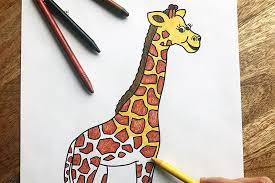 Vector of a giraffe head on white background, wild animals. Giraffe Masks Templates Free