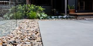 Garden designs with pebbles and pavers. How To Landscape Using Garden Pebbles By Sydney Stone Experts