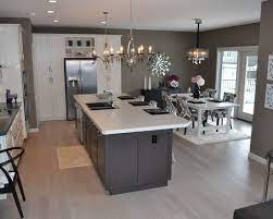 Brookfield Kitchen Dining Room Combo Layout Kitchen Dining Room Combo Gray And White Kitchen