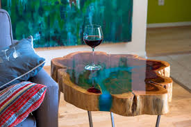 Cedar Round Epoxy Table With Steel Geometric Base Etsy Epoxy Wood Table Wood Resin Table Resin Table