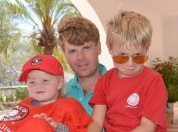The Honorable Orlando Montagu With His Son Walter B 2005 And Daughter Nancy B 2007 He Is Married To Lady Honor Victoria Wellesley The Daughter Of Pruisen