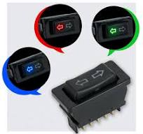 Universal Auto Car Power Window Switch Lifting Switch 5 Pin DC 12V 20A  Blue/Red Light Color And Harness - AliExpress 34