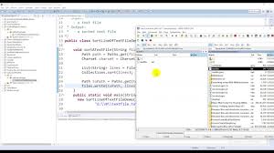 To sort a string value alphabetically −. Alphabetically Sort The Lines Of A File In Java Youtube