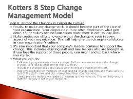 How do you create 'company culture strategies'? Chapter 7 Managing Change Introduction To Managing Change