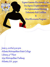 Maybe you would like to learn more about one of these? Eta Sigma Chapter Of Sigma Gamma Rho Sorority Inc Debutante Ball Posts Facebook