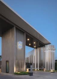Pin By Archivsion On Work Encore Entrance Gates Design Facade Design Condominium Entrance
