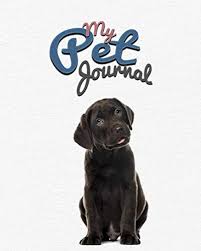 My Pet Journal Labrador Retriever Dog Medical Health