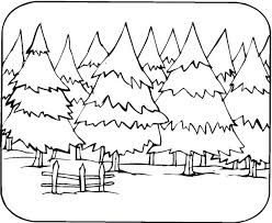 Lot Of Pine Tree Coloring Page Super Coloring Tree Coloring Page Coloring Pages Winter Forest Coloring Pages