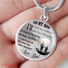 Best Birthday Gift For My Son Pin On S3 To My Son Luxury Necklace