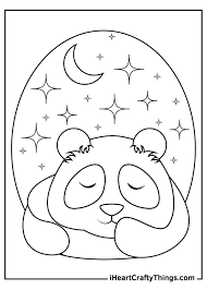 These panda coloring page printables are great for all ages to color! Giant Panda Coloring Pages Updated 2021