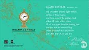 Poetry In Motion Grand Central By Billy Collins Youtube