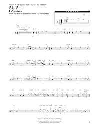 Lada 112 дизайн тип(ы) кузова: Rush 2112 I Overture Sheet Music Pdf Notes Chords Rock Score Drums Transcription Download Printable Sku 443440
