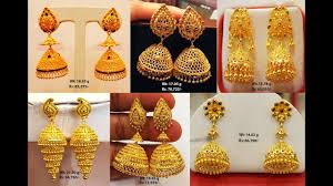 Latest Gold Jhumka Designs With Weight And Price 22 Carat Gold Jhumkas With Price Shridhi Vlog Youtube