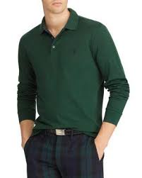 They don't have elasticated cuffs either which means the fit on the sleeves isn't as good as it could. Polo Ralph Lauren Custom Slim Fit Mesh Long Sleeve Polo Shirt In Pine Green Modesens
