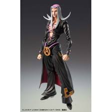 The figure is fully articulated so you can display hi Super Action Statue Jojos Bizarre Adventure Part 5 Leone Abbacchio Medicos Entertainment Mykombini