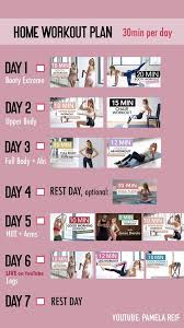 Programme De Sport In 2020 At Home Workout Plan At Home Workouts Body Workout Plan