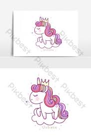 Unicorn Vector Templates Free Psd Png Vector Download Pikbest