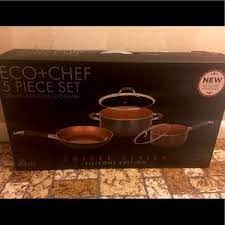 Eco Chef Other New Ecochef 5 Piece Copper Series Cookware Set Poshmark