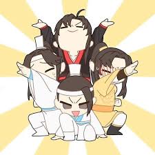 Mdzs figure promo art chibi vers. Mdzs Fan Art Anime Fan Art Anime Chibi