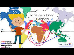 Satu demi satu daerah di indonesia dikuasai bangsa asing. Rute Perjalanan Belanda Inggris Ke Nusantara Youtube