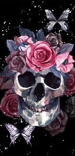 Pin By Alejandro Gerez On Hallowen Skull Wallpaper Iphone Skull Wallpaper Witchy Wallpaper