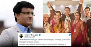 Sourav Ganguly Praises New Mission Mangal Promo Incluso el patriotismo no se siente completamente fuera de lugar. lopscoop