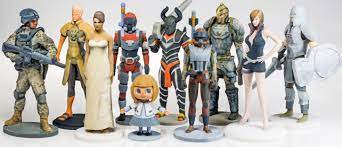 3ders Org Shapeit Turns Your Favorite Game Characters Into High Res 3d Printed Figurines 3d Printer News 3d Printi Game Character Prints 3d Printing News