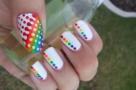 A rainbow after a heavy rain based on such a concept, having a rainbow design nail art is also a great idea. 13 Colorful And Creative Rainbow Nail Designs