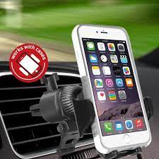 The ainope car phone holder mount ($22.99) is among our favorite vent mounts. Macally Universal Car Air Vent Phone Holder Mount With Super Strong Ac Clip For Cell Phones Mventmount The Home Depot
