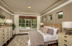 Neutral master bedroom design with a white, beige, and gray color scheme featuring a woven seat wood bench at. 23 Tan Bedroom Ideas Decorating Pictures Designing Idea